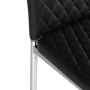 Барный стул Woodville Teon black / chrome